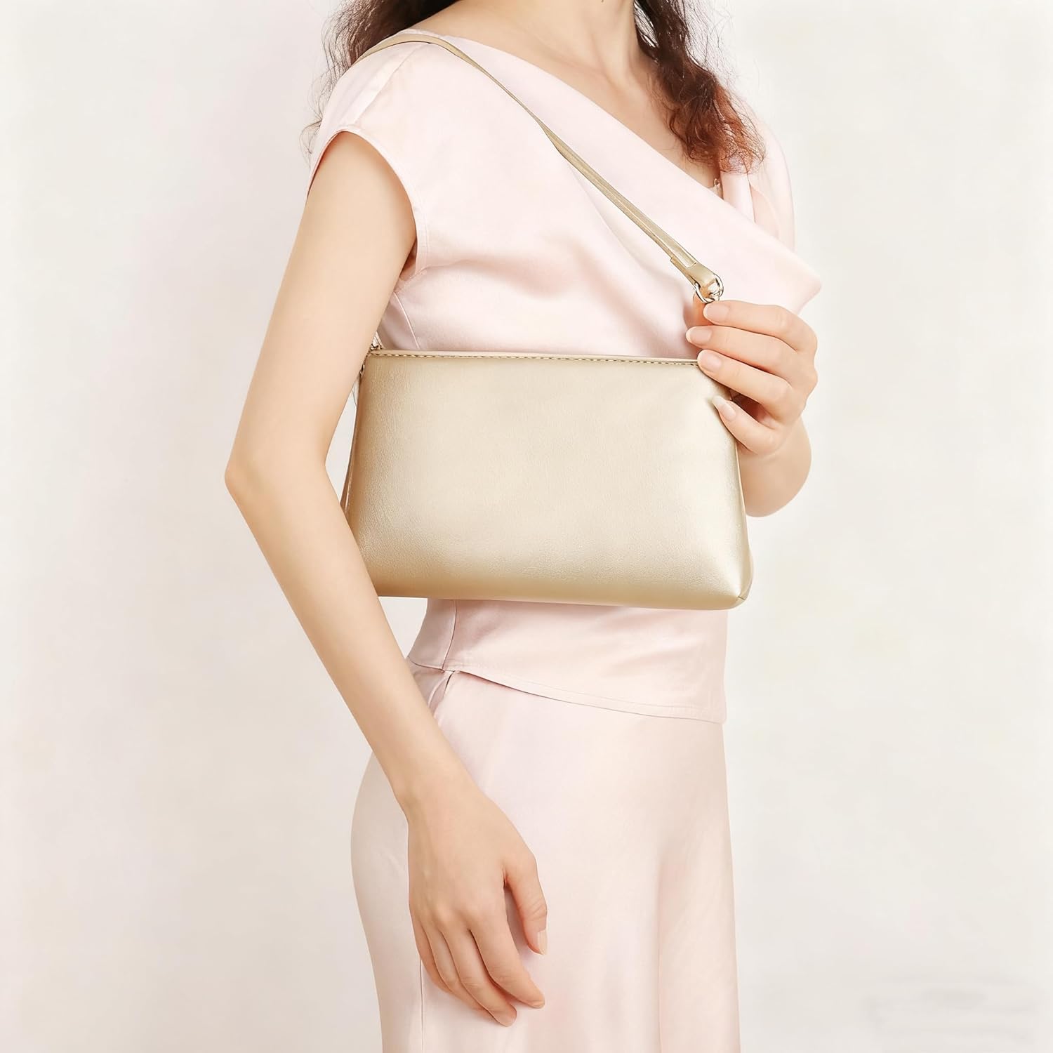 Women Clutch Purses Ladies Pu Leather Evening Bag Shoulder Bag Handbag for Party Wedding Cocktail Prom Club