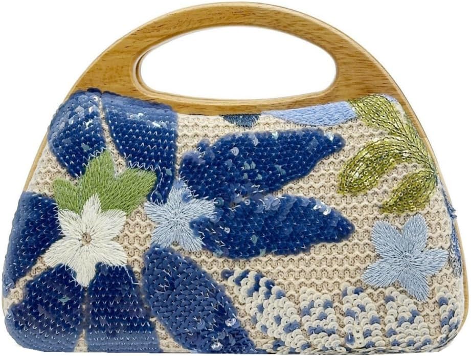 Straw Clutch Handbags Women Beach Crossbody Hand-woven Summer Purse Wallet Top handle Evening Bag for Wedding Party