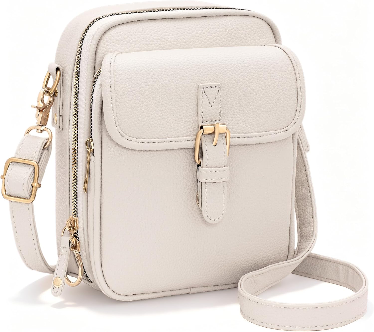 Small Crossbody Bags for Women Vegan Leather Messenger Bag Anti Theft Shoulder Bag with Card Slots