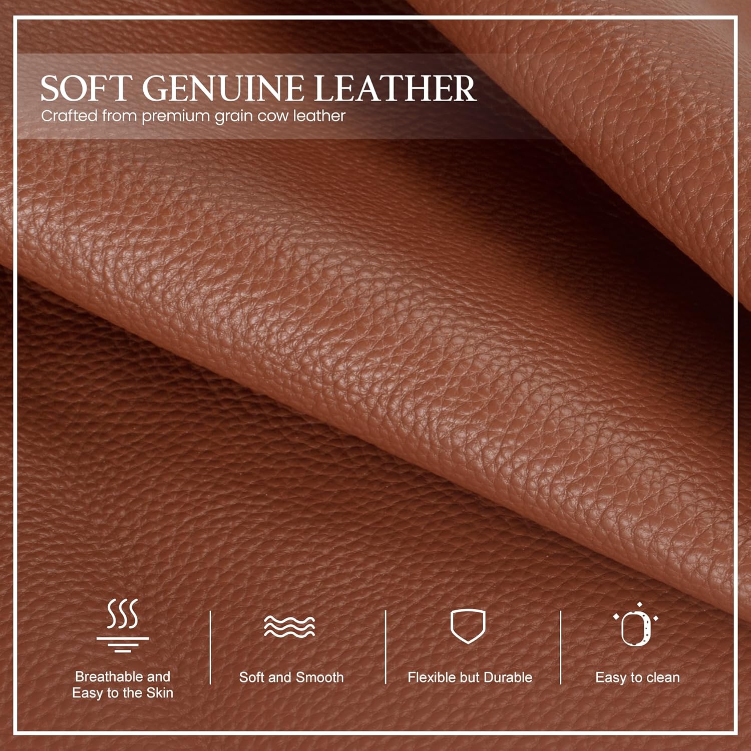 Genuine Leather Crossbody Bag for Women Anti Theft Purse and Hangbags with Built in RFID Wallet
