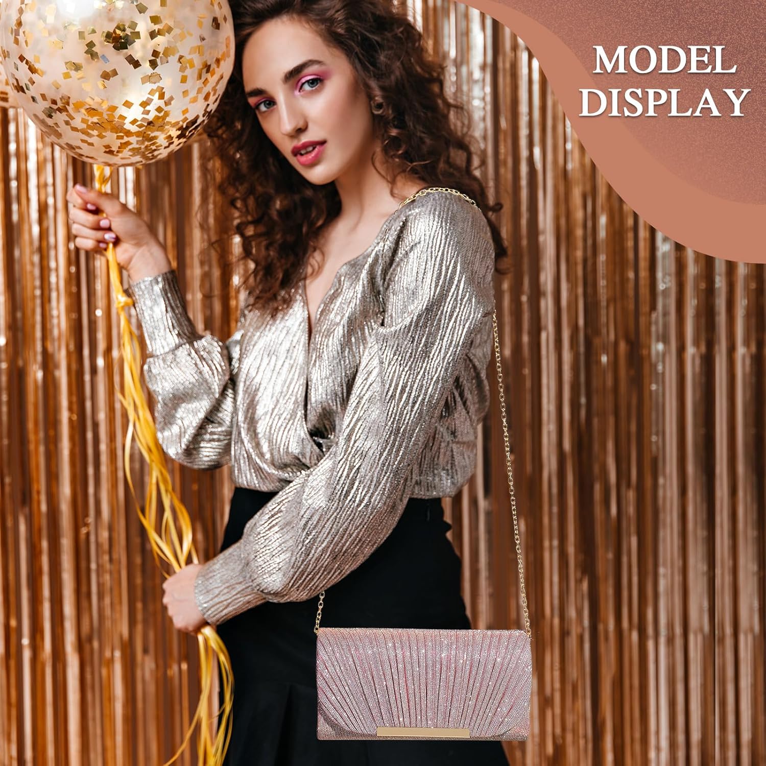 Evening Bag Clutch Purses for Women Lady Girl Handbags Crossbody Bag Wedding Bag for Prom Party Engagement Bag